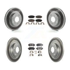 Transit Auto KGT-101237 Disc Brake Kit for 2016-2018 Mazda CX-3 - Front and Rear
