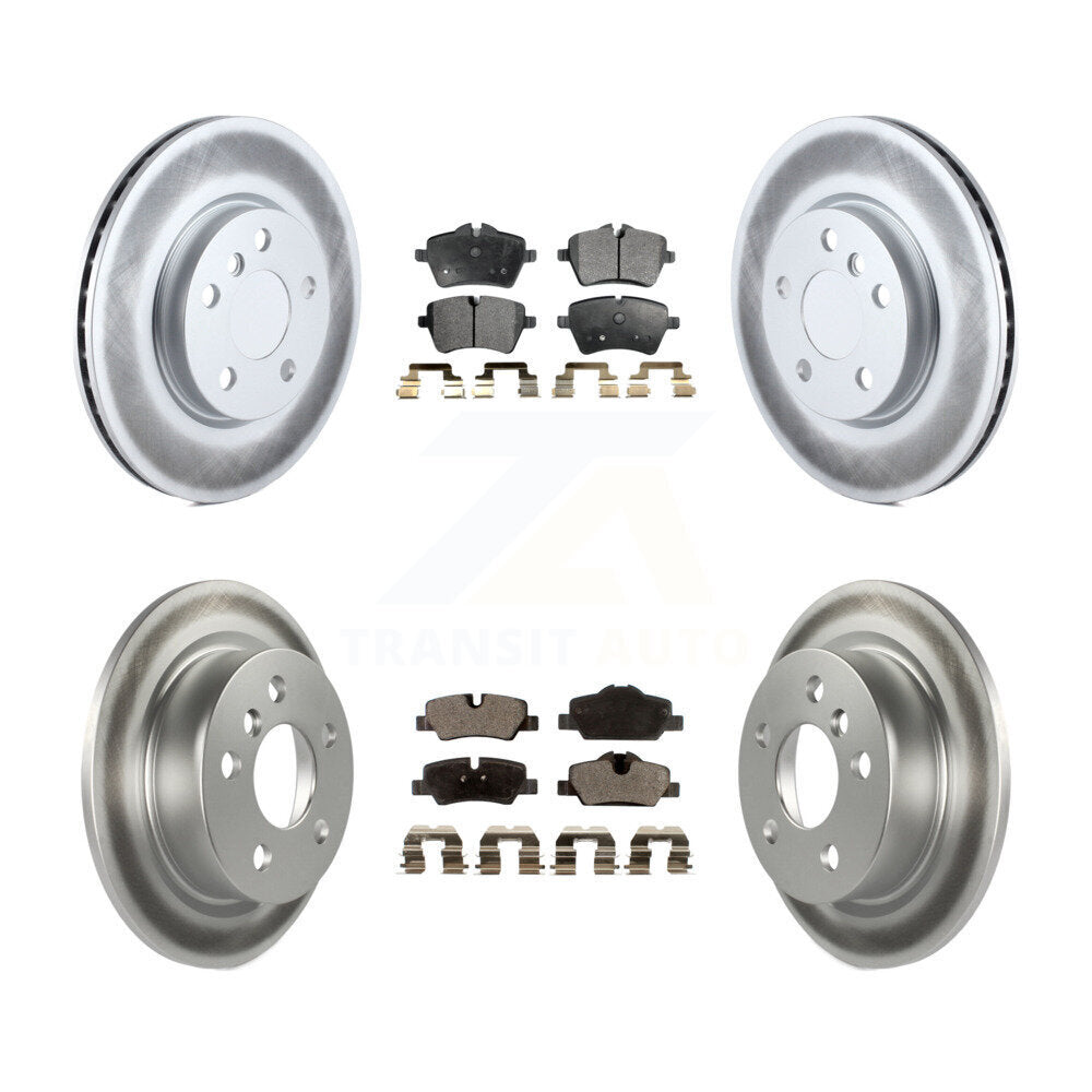 Transit Auto KGT-101247 Disc Brake Kit for 2015-2016 Mini Cooper - Front and Rear