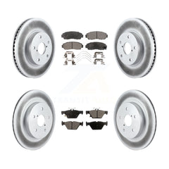 Transit Auto KGT-101250 Disc Brake Kit for 2016-2019 Subaru Legacy - Front and Rear