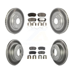 Transit Auto KGT-101252 Disc Brake Kit for 2015-2016 Hyundai Sonata - Front and Rear