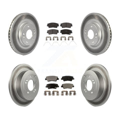 Transit Auto KGT-101254 Disc Brake Kit for 2016-2022 Hyundai Tucson, Kia Sportage - Front and Rear