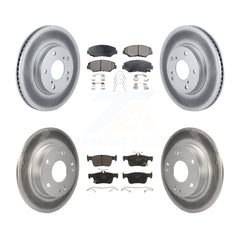 Transit Auto KGT-101255 Disc Brake Kit for 2016-2021 Honda Civic - Front and Rear