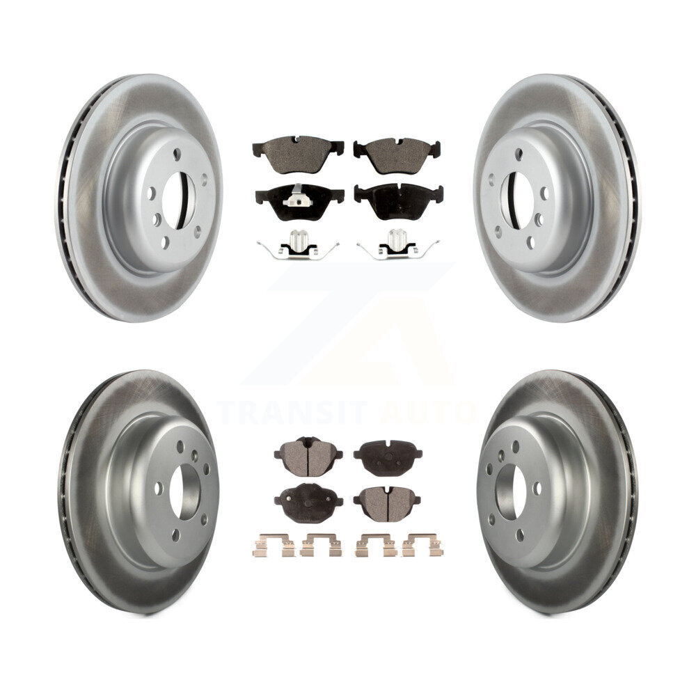 Transit Auto KGT-101257 Disc Brake Kit for 2011-2016 BMW 528i xDrive, BMW 528i - Front and Rear