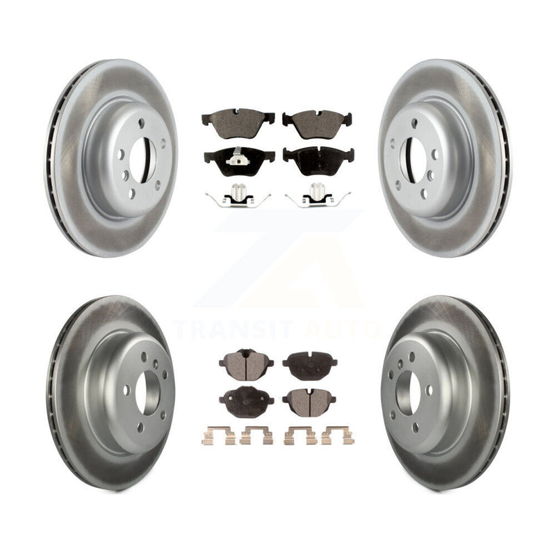 Transit Auto KGT-101257 Disc Brake Kit for 2011-2016 BMW 528i xDrive, BMW 528i - Front and Rear