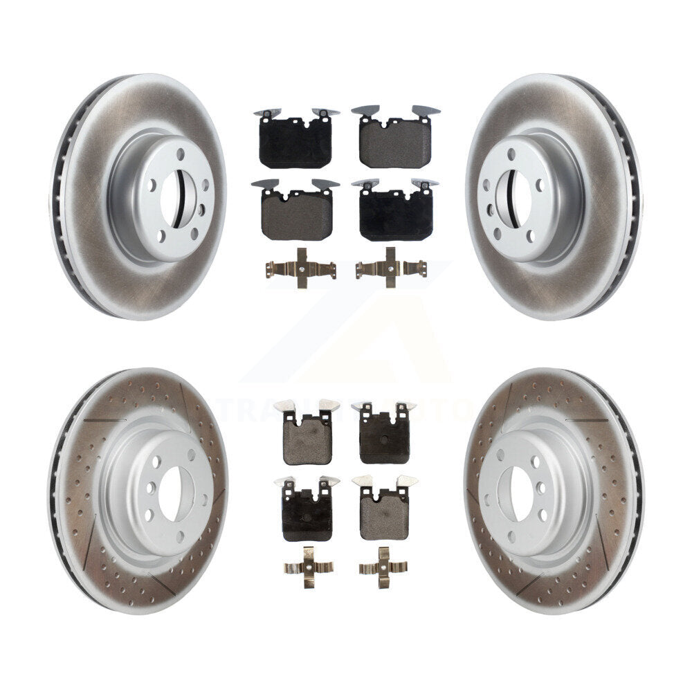 Transit Auto KGT-101266 Disc Brake Kit for 2014-2020 BMW M240i, BMW M240i xDrive and More - Front and Rear