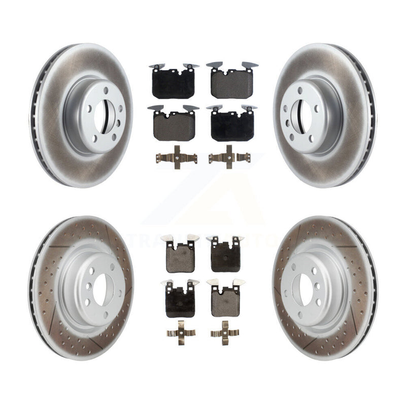 Transit Auto KGT-101266 Disc Brake Kit for 2014-2020 BMW M240i, BMW M240i xDrive and More - Front and Rear