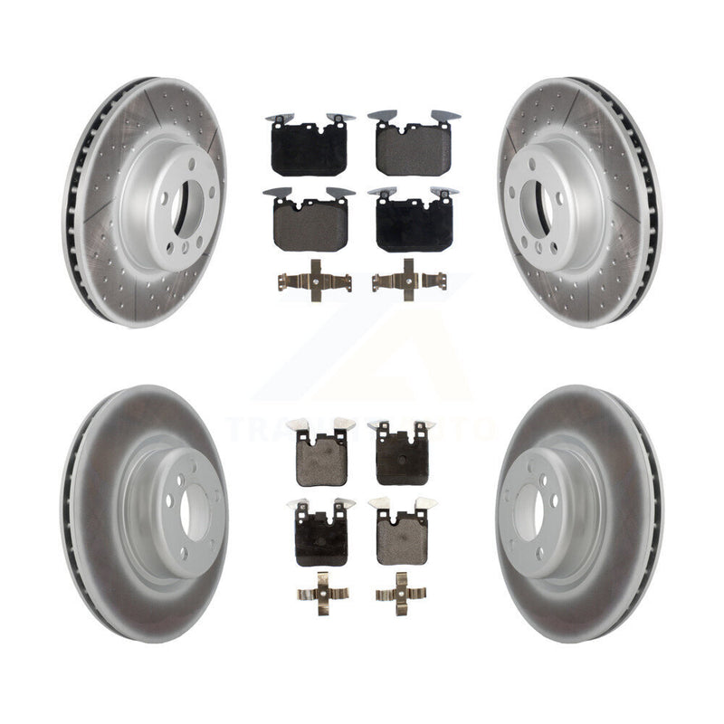 Transit Auto KGT-101273 Disc Brake Kit for 2014-2020 BMW M240i, BMW M240i xDrive and More - Front and Rear