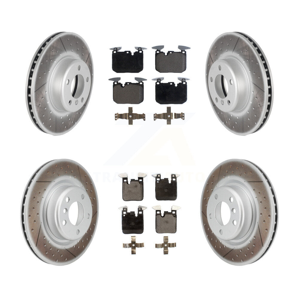 Transit Auto KGT-101275 Disc Brake Kit for 2014-2020 BMW M240i, BMW M240i xDrive and More - Front and Rear