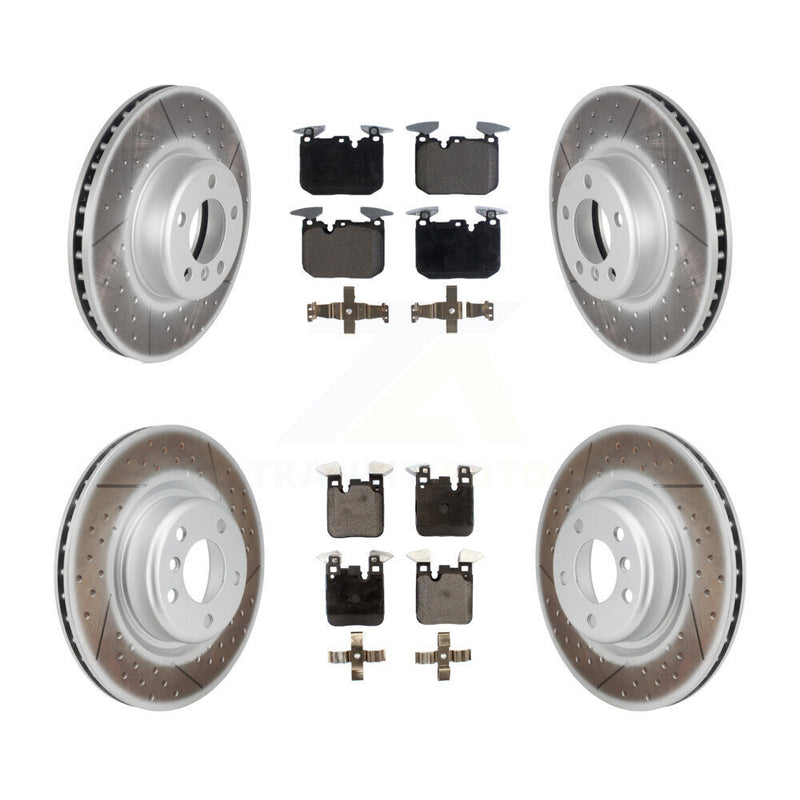 Transit Auto KGT-101275 Disc Brake Kit for 2014-2020 BMW M240i, BMW M240i xDrive and More - Front and Rear