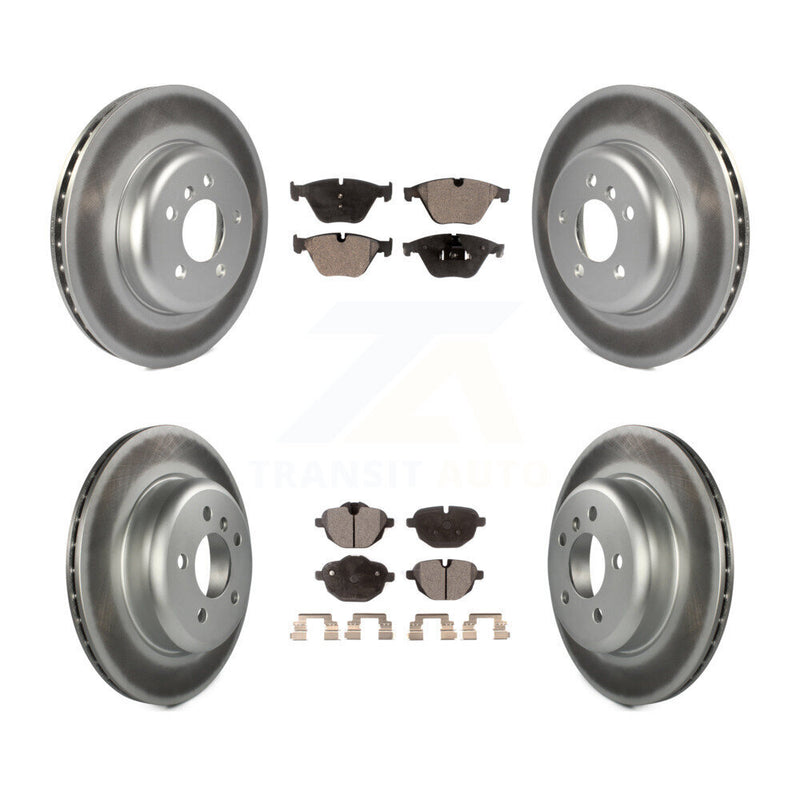 Transit Auto KGT-101276 Disc Brake Kit for 2011-2016 BMW 535d, BMW 535d xDrive and More - Front and Rear