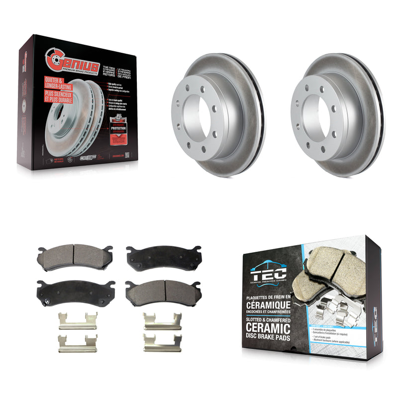 Transit Auto KGT-101283 Disc Brake Kit for 1999-2013 Chevrolet Suburban 2500, GMC Yukon XL 2500 and More - Rear