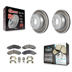 Transit Auto KGT-101289 Disc Brake Kit for 2000-2006 Cadillac Escalade, Cadillac Escalade ESV and More - Rear