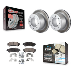 Transit Auto KGT-101293 Disc Brake Kit for 2001 GMC Sierra 3500 - Rear