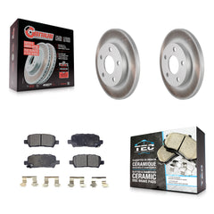 Transit Auto KGT-101298 Disc Brake Kit for 2004-2016 Chevrolet Impala Limited, Chevrolet Impala and More - Rear