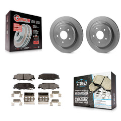Transit Auto KGT-101300 Disc Brake Kit for 2004-2013 Cadillac XLR, Chevrolet Corvette - Rear