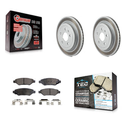 Transit Auto KGT-101319 Disc Brake Kit for 2008-2015 Cadillac CTS, Chevrolet Camaro - Rear