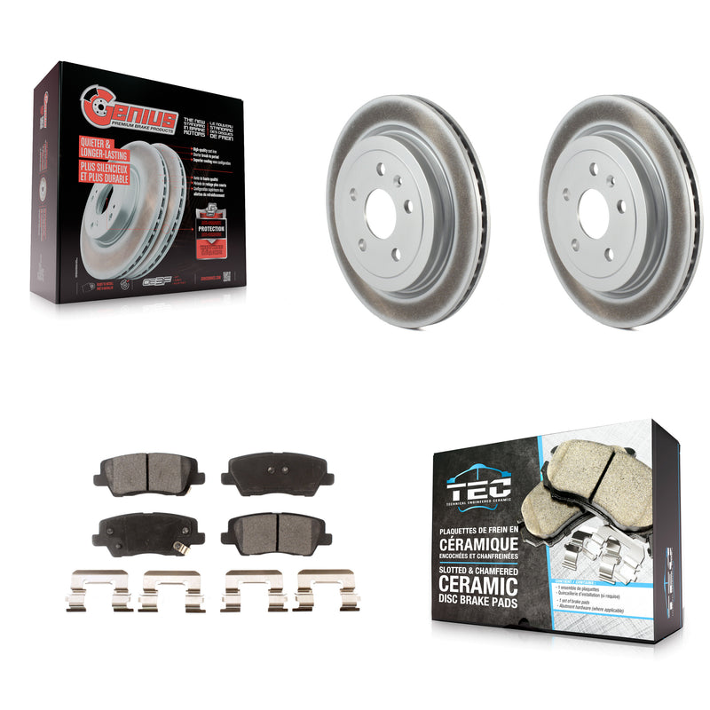 Transit Auto KGT-101320 Disc Brake Kit for 2015-2019 Cadillac CTS - Rear