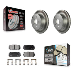 Transit Auto KGT-101322 Disc Brake Kit for 2010-2017 Chevrolet Equinox, GMC Terrain - Rear