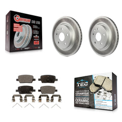 Transit Auto KGT-101326 Disc Brake Kit for 2016-2022 Chevrolet Camaro, Cadillac CT6 - Rear