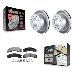 Transit Auto KGT-101329 Disc Brake Kit for 2011-2019 Chevrolet Suburban 3500 HD, Chevrolet Silverado 2500 HD and More - Rear