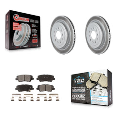 Transit Auto KGT-101333 Disc Brake Kit for 2013-2019 Cadillac ATS - Rear