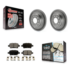 Transit Auto KGT-101334 Disc Brake Kit for 2016-2020 Buick Regal Sportback, Buick Regal TourX and More - Rear