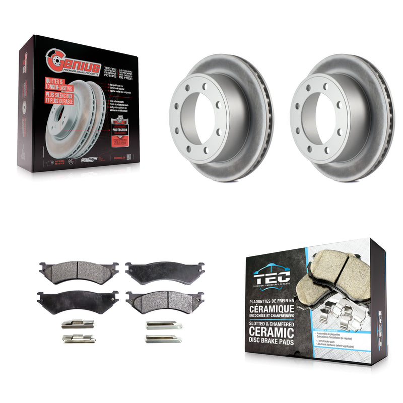 Transit Auto KGT-101342 Disc Brake Kit for 1998-2007 Ford E-150, Ford E-350 Econoline and More - Rear