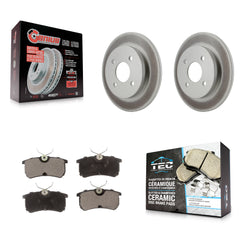 Transit Auto KGT-101347 Disc Brake Kit for 2000-2019 Ford Fiesta, Ford Focus - Rear
