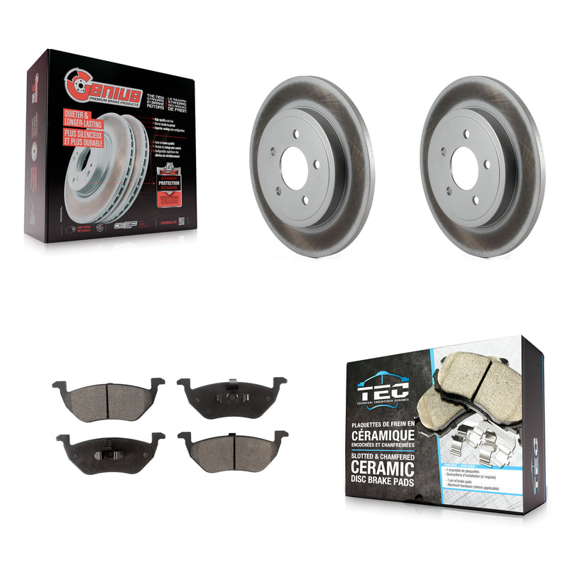 Transit Auto KGT-101354 Disc Brake Kit for 2005-2011 Mazda Tribute, Mercury Mariner, Ford Escape - Rear