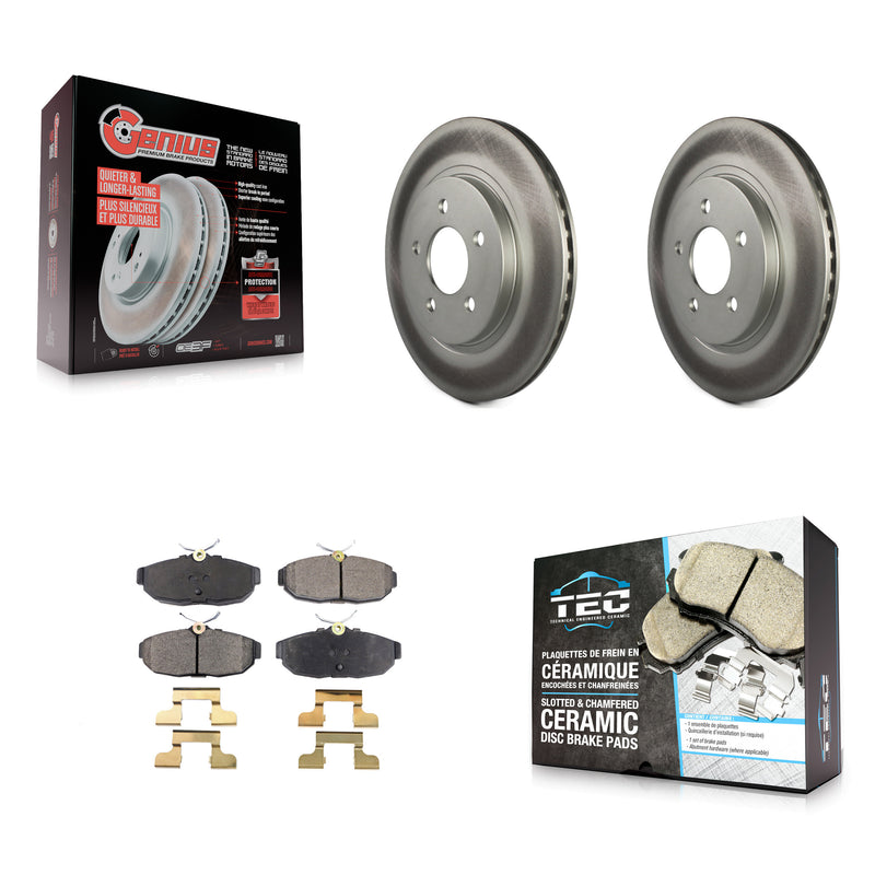 Transit Auto KGT-101355 Disc Brake Kit for 2005-2011 Ford Mustang - Rear