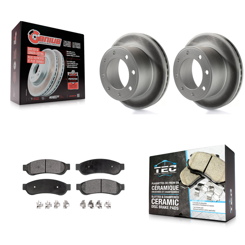 Transit Auto KGT-101366 Disc Brake Kit for 2008-2012 Ford F-350 Super Duty, Ford F-250 Super Duty - Rear