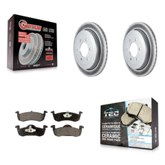 Transit Auto KGT-101367 Disc Brake Kit for 2007-2017 Ford Expedition, Lincoln Navigator - Rear