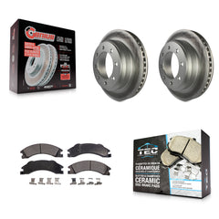 Transit Auto KGT-101369 Disc Brake Kit for 2008-2023 Ford E-350 Super Duty, Ford E-150 and More - Rear