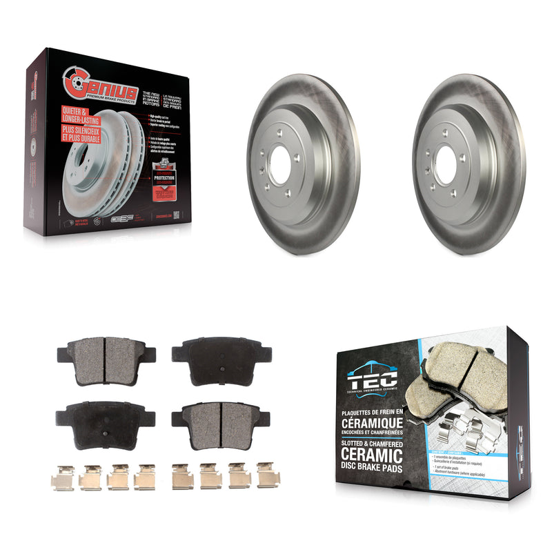 Transit Auto KGT-101370 Disc Brake Kit for 2005-2009 Ford Taurus, Ford Taurus X and More - Rear