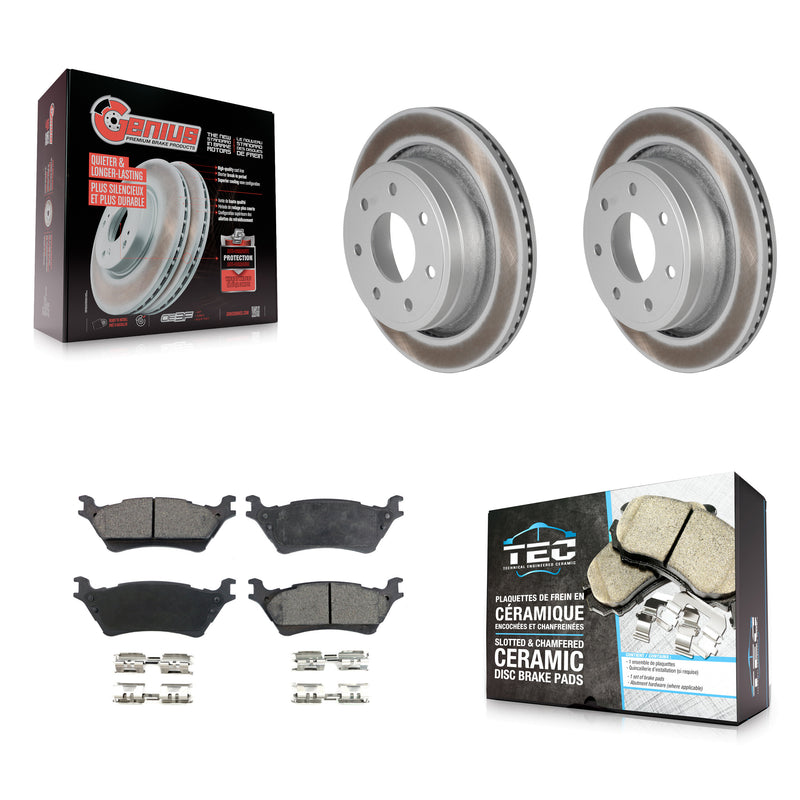 Transit Auto KGT-101376 Disc Brake Kit for 2012-2014 Ford F-150 - Rear