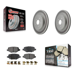 Transit Auto KGT-101378 Disc Brake Kit for 2012-2019 Ford Taurus, Ford Explorer and More - Rear