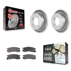 Transit Auto KGT-101389 Disc Brake Kit for 1995-2005 Mitsubishi Eclipse, Dodge Stratus and More - Rear