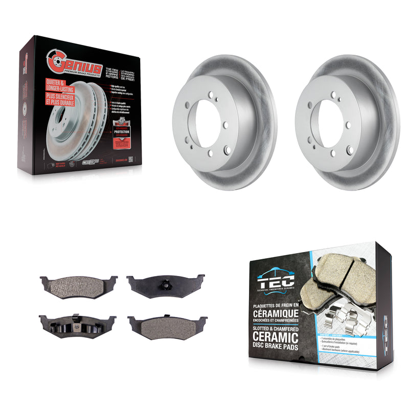 Transit Auto KGT-101390 Disc Brake Kit for 2000 Dodge Stratus - Rear