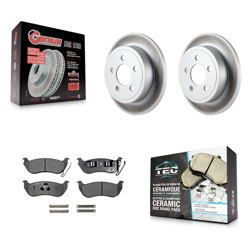 Transit Auto KGT-101395 Disc Brake Kit for 2003-2007 Jeep TJ, Jeep Liberty, Jeep Wrangler - Rear
