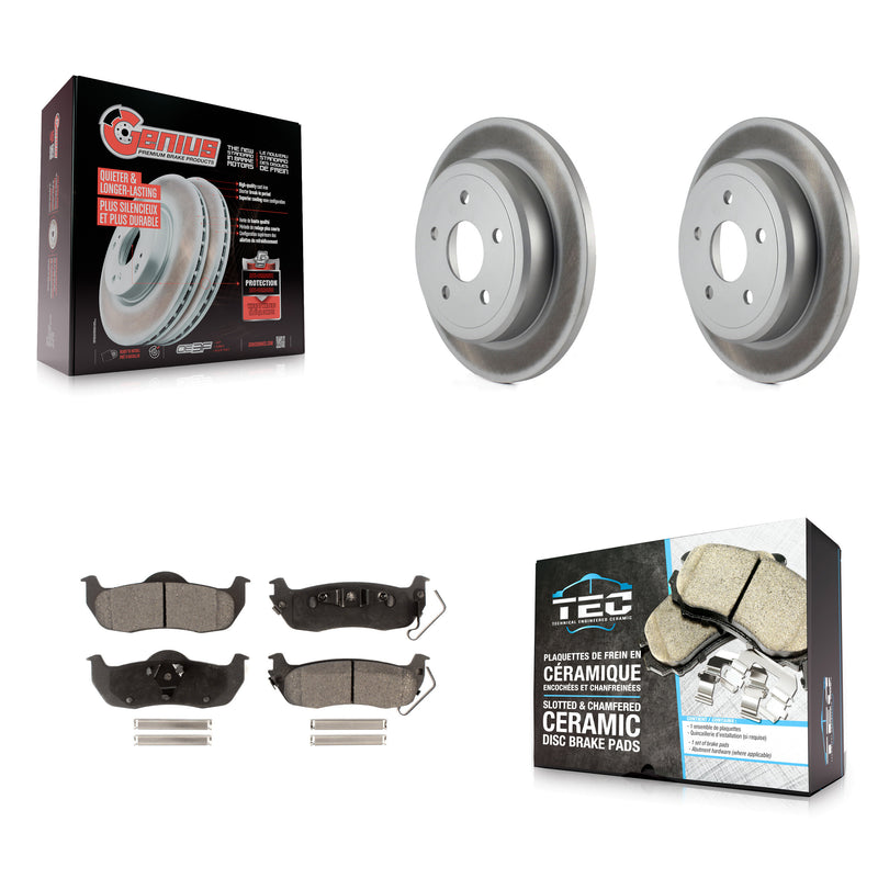 Transit Auto KGT-101401 Disc Brake Kit for 2005-2010 Jeep Grand Cherokee, Jeep Commander - Rear
