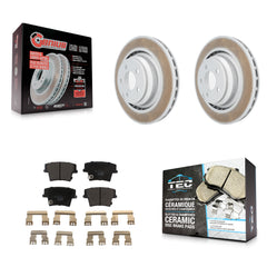 Transit Auto KGT-101403 Disc Brake Kit for 2015 Dodge Charger - Rear
