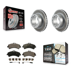 Transit Auto KGT-101411 Disc Brake Kit for 2007-2018 Freightliner Sprinter 3500, Mercedes-Benz Sprinter 3500XD and More - Rear
