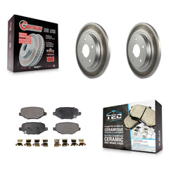 Transit Auto KGT-101416 Disc Brake Kit for 2012-2016 Chrysler Town & Country, Dodge Grand Caravan and More - Rear