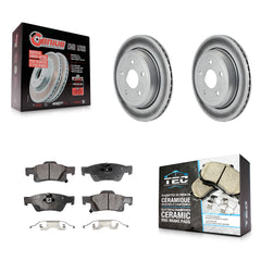 Transit Auto KGT-101421 Disc Brake Kit for 2011-2022 Jeep Grand Cherokee WK, Dodge Durango, Jeep Grand Cherokee - Rear