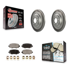 Transit Auto KGT-101425 Disc Brake Kit for 2014-2022 Jeep Cherokee - Rear