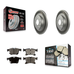 Transit Auto KGT-101426 Disc Brake Kit for 2017-2024 Chrysler Pacifica, Chrysler Grand Caravan, Chrysler Voyager - Rear
