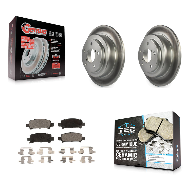 Transit Auto KGT-101429 Disc Brake Kit for 1998-2003 Subaru Impreza, Subaru Forester - Rear