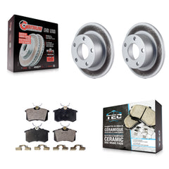 Transit Auto KGT-101437 Disc Brake Kit for 1998-2005 Audi A6, Volkswagen Passat - Rear