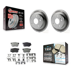 Transit Auto KGT-101445 Disc Brake Kit for 1997-2006 Honda Civic, Acura RSX and More - Rear