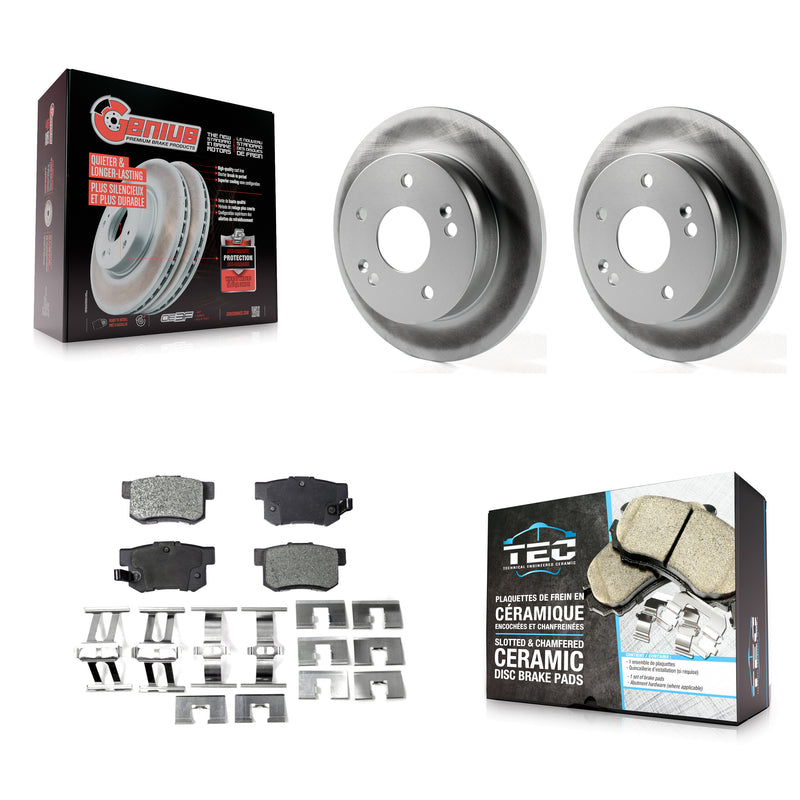 Transit Auto KGT-101445 Disc Brake Kit for 1997-2006 Honda Civic, Acura RSX and More - Rear